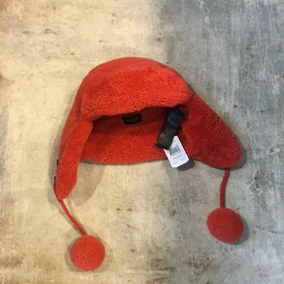 🆕 Coach Sheepskin Trapper Aviator Hat - Picture 5 of 7